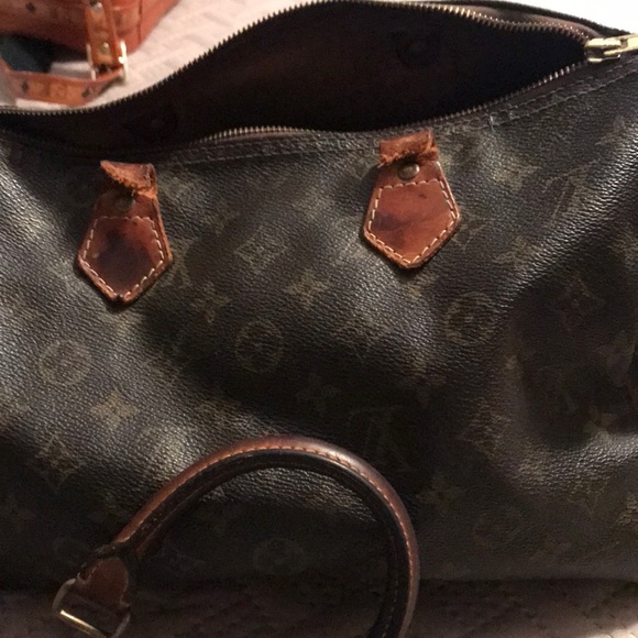 Vintage LV Speedy with lock & keys - Picture 3 of 8